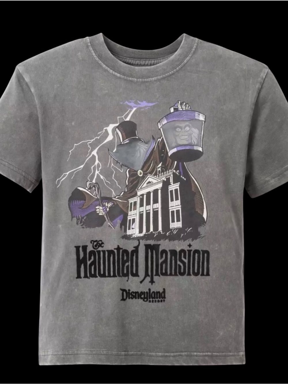 Disney Hatbox Ghost T-Shirt for Kids The Haunted Mansion Size 7/8 NWT